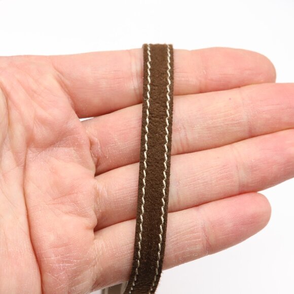 Brown Choker Adjustable Garment Lace Chokers  (#14) - Picture 3 of 9